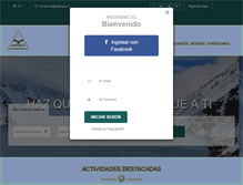 Tablet Screenshot of andinismo.cl
